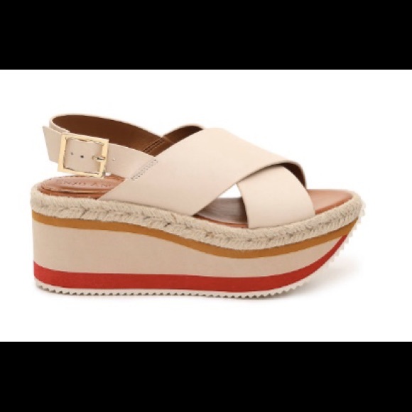 NEW ENZO ANGIOLINI WEDGE ESPADRILLE SANDAL SNAKE - Picture 3 of 8